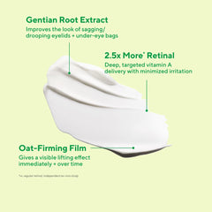 Murad Retinal ReSculpt Eye Lift pompe-crème : distribution précise et hydratation ciblée.