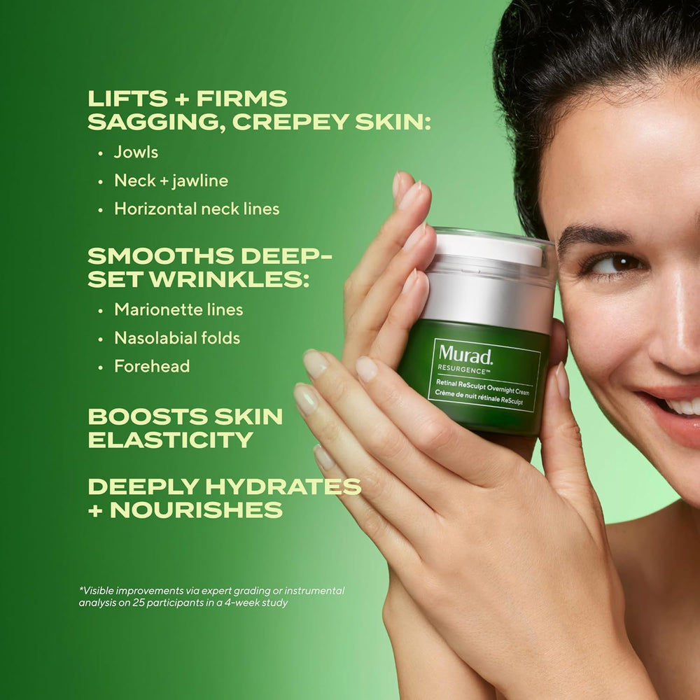 Murad NAD+ Lift Complex – soutien nocturne à la fermeté et à l'élasticité.