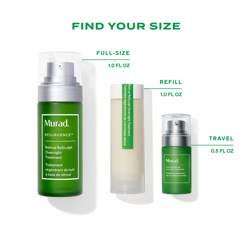 Murad Retinal ReSculpt visage-cou lisse et tonifié selon l'utilisation.
