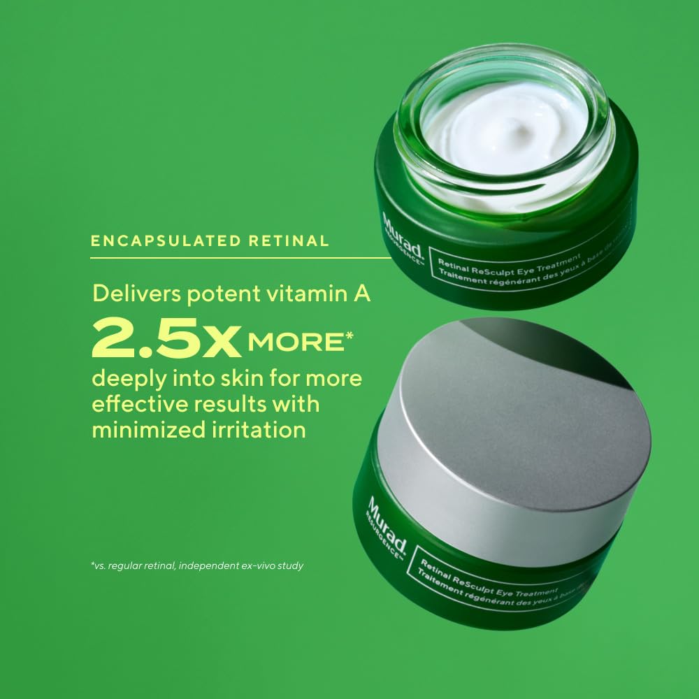 Murad Retinal ReSculpt Eye Lift texture-creme-yeux : lutte contre ridules et élévation légère.