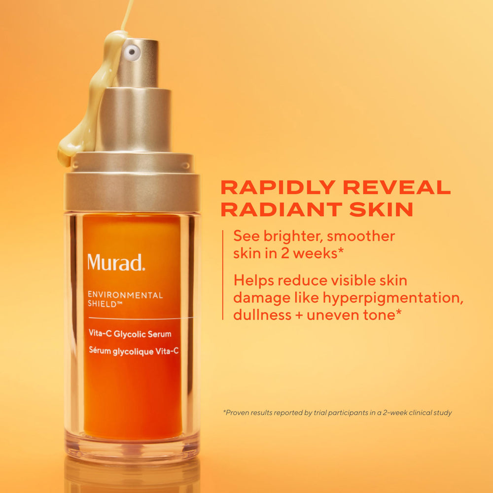 Texture légère et pénétration rapide du sérum Vita-C Glycolic
