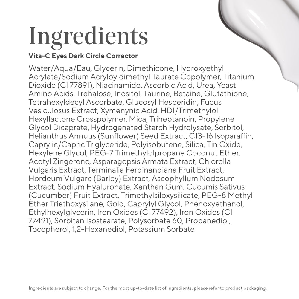 Ingrédients algues et concombre promettent hydratation et fraîcheur autour des yeux.