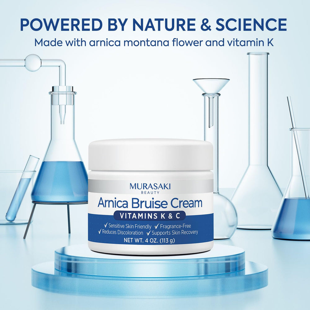 MURASAKI BEAUTY Arnica, utilisation visage pour peau sensible et douce.