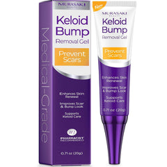 Gel keloïde Bump de MURASAKI BEAUTY dans son flacon, prêt à l’emploi