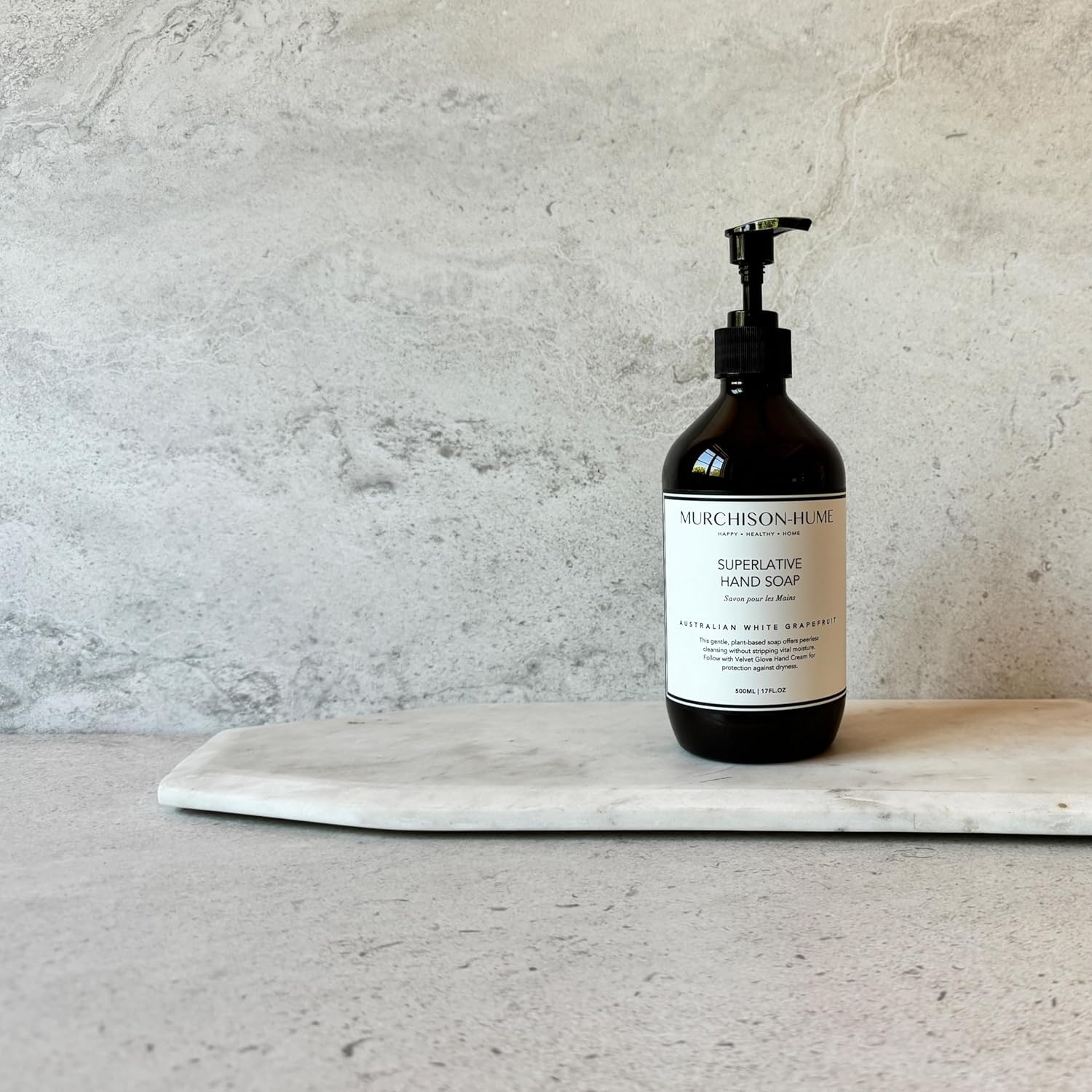 Murchison-Hume savon mains luxe ingrédients naturels – sans SLS.