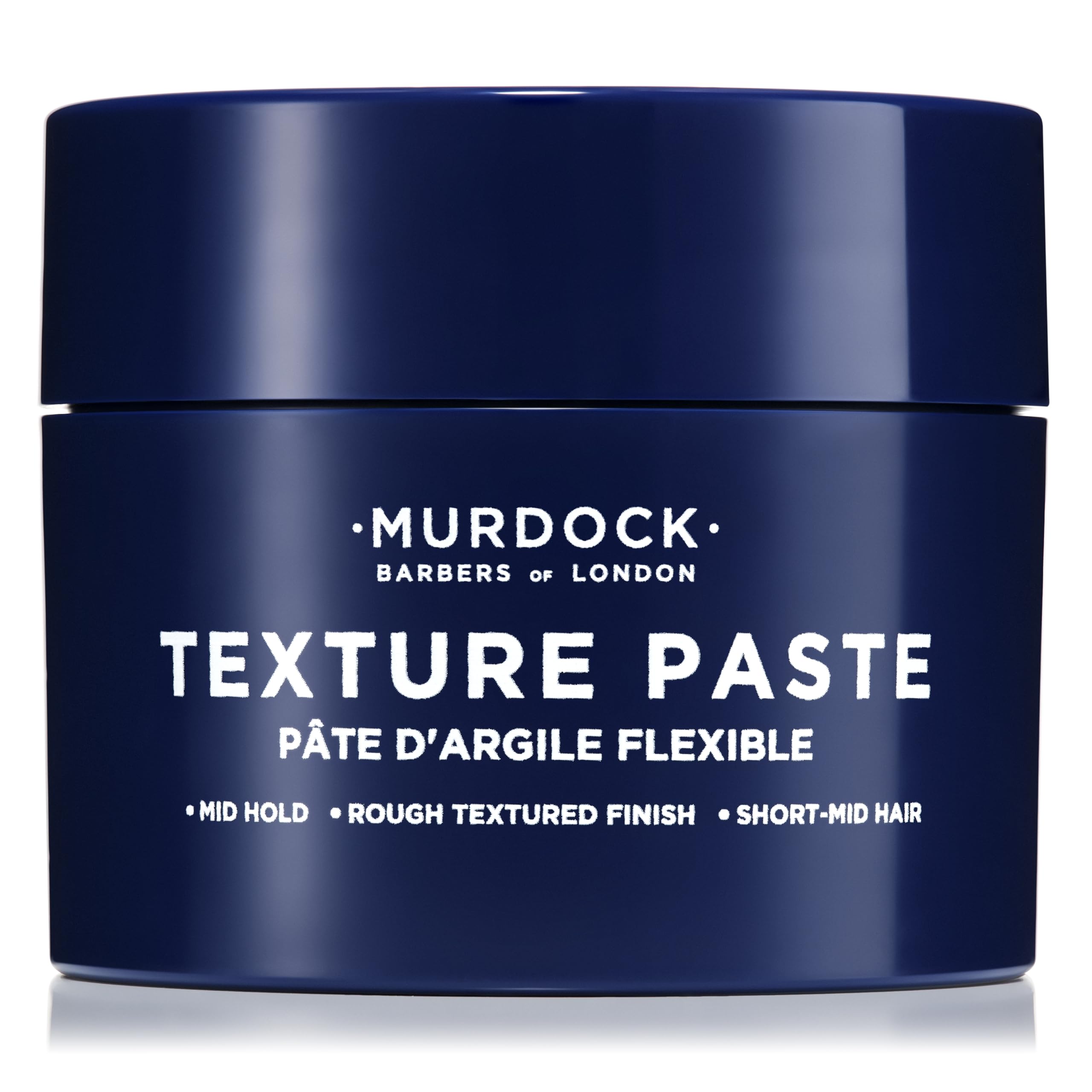 Texture Paste Murdock London : application entre les paumes, tenue naturelle et facile.