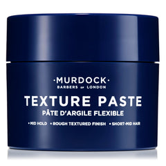Texture Paste Murdock London : application entre les paumes, tenue naturelle et facile.