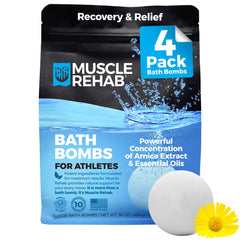 Texture veloutée Muscle Rehab Epsom avec Arnica prête à l’emploi.