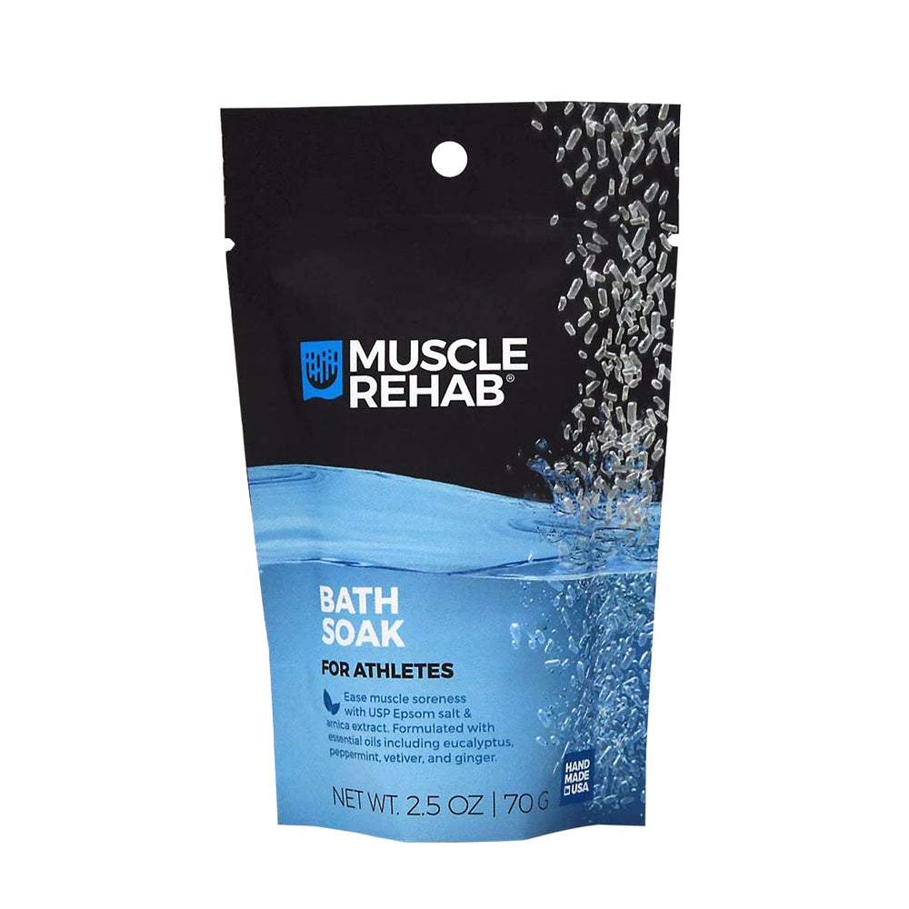 Muscle Rehab sachets voyage, récupération rapide en déplacement.