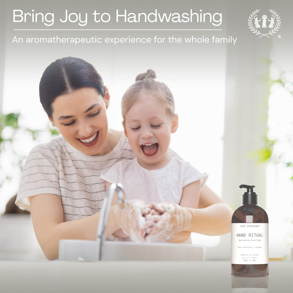 Muse Apothecary Hand Ritual, formule nourrissante respectant toutes les peaux et laissant douceur.