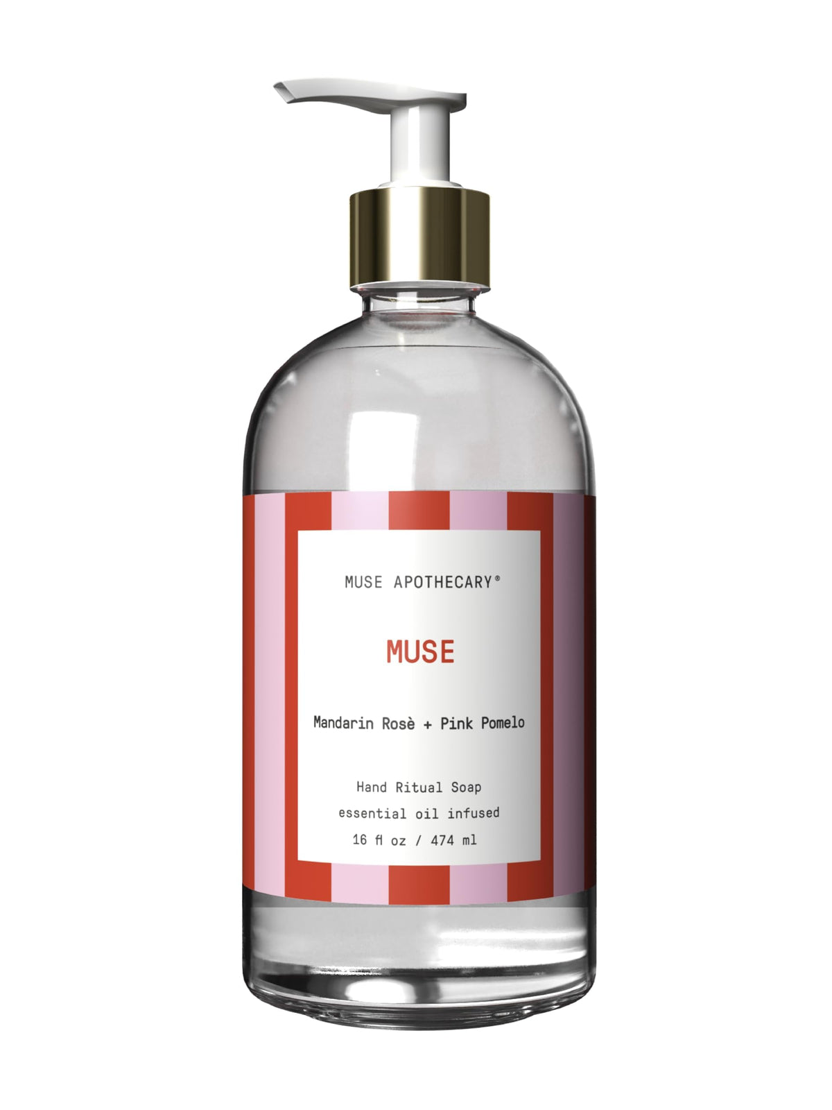 Muse Apothecary Rituel des Mains – bouteille aromathérapie, parfum frais et apaisant.