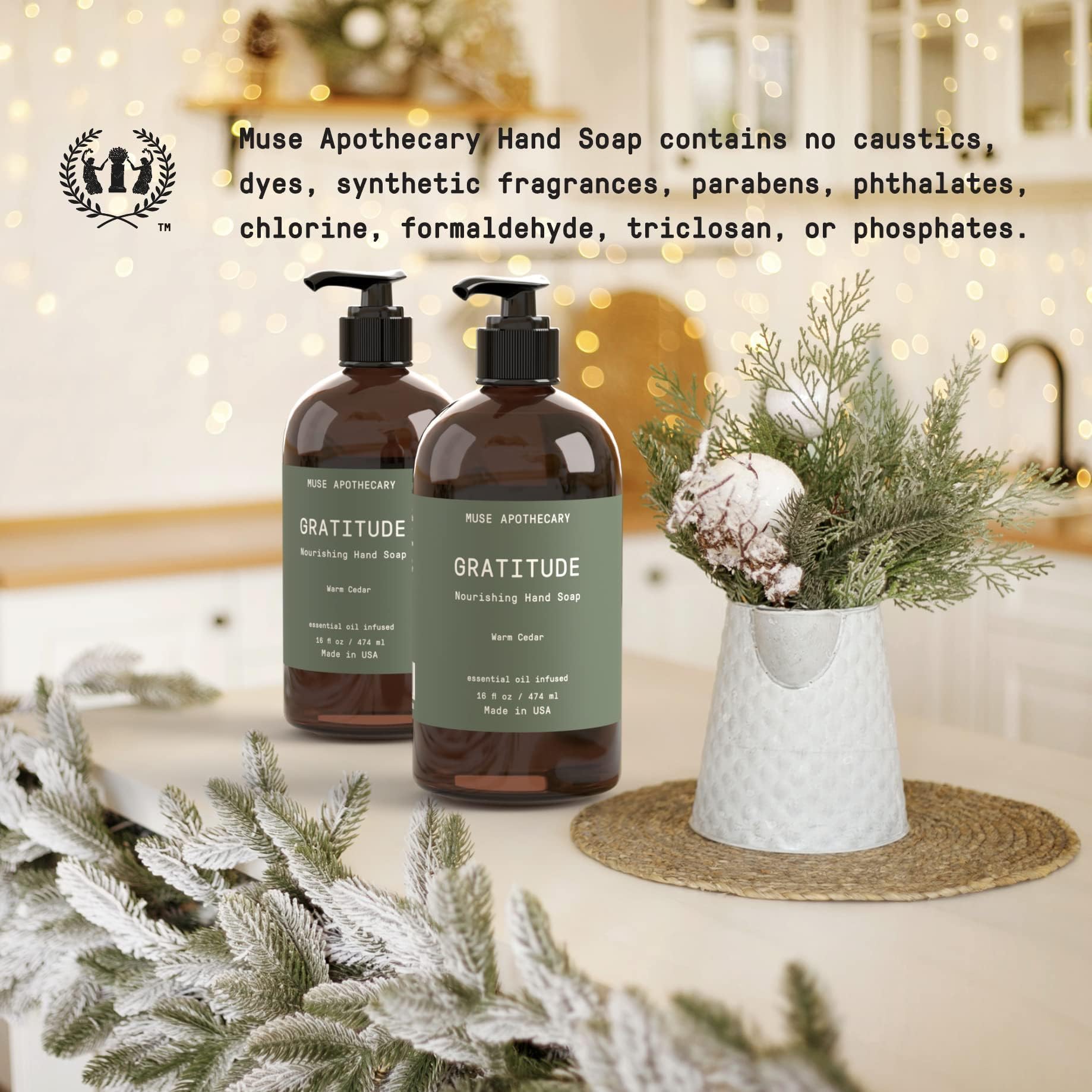 Muse Apothecary parfum vanillé doré pour une expérience sensorielle quotidienne