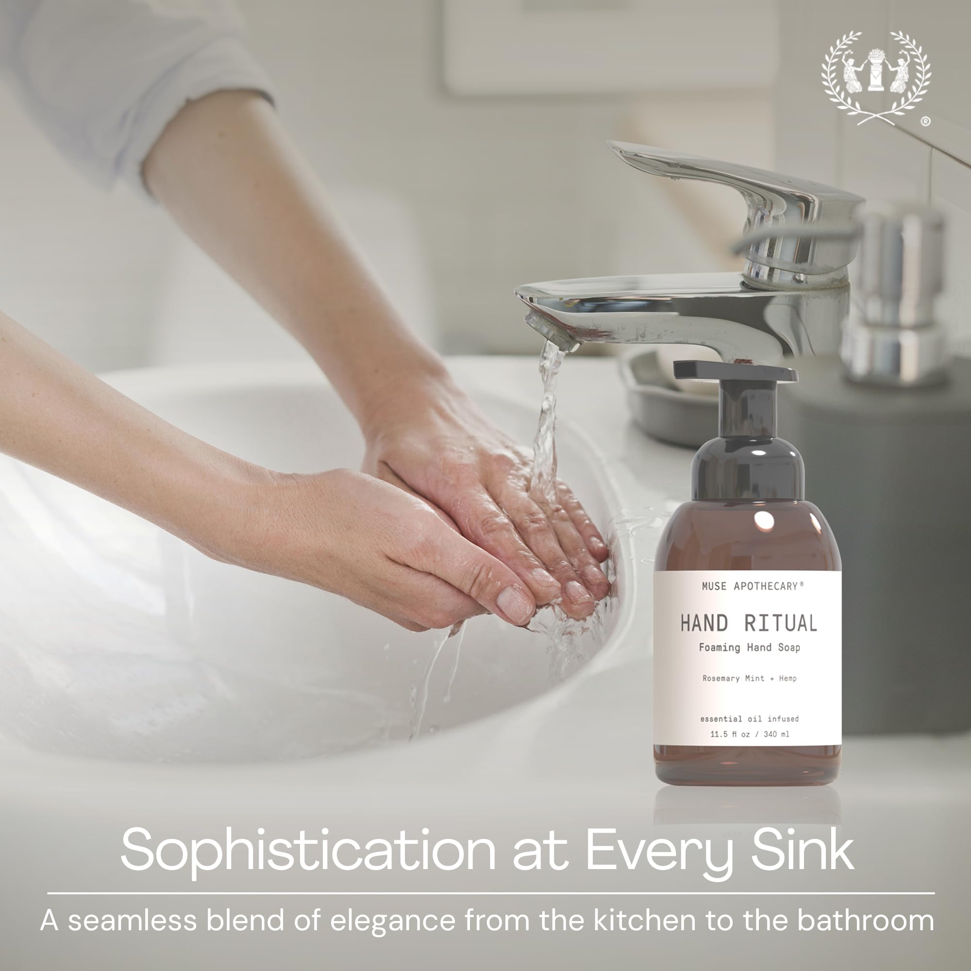 Muse Apothecary Flacon Pompe: distribution précise et pratique pour une utilisation maîtrisée