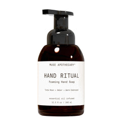 Muse Apothecary Savon Mains Mousse: rituel aromathérapique pour peau douce et propre