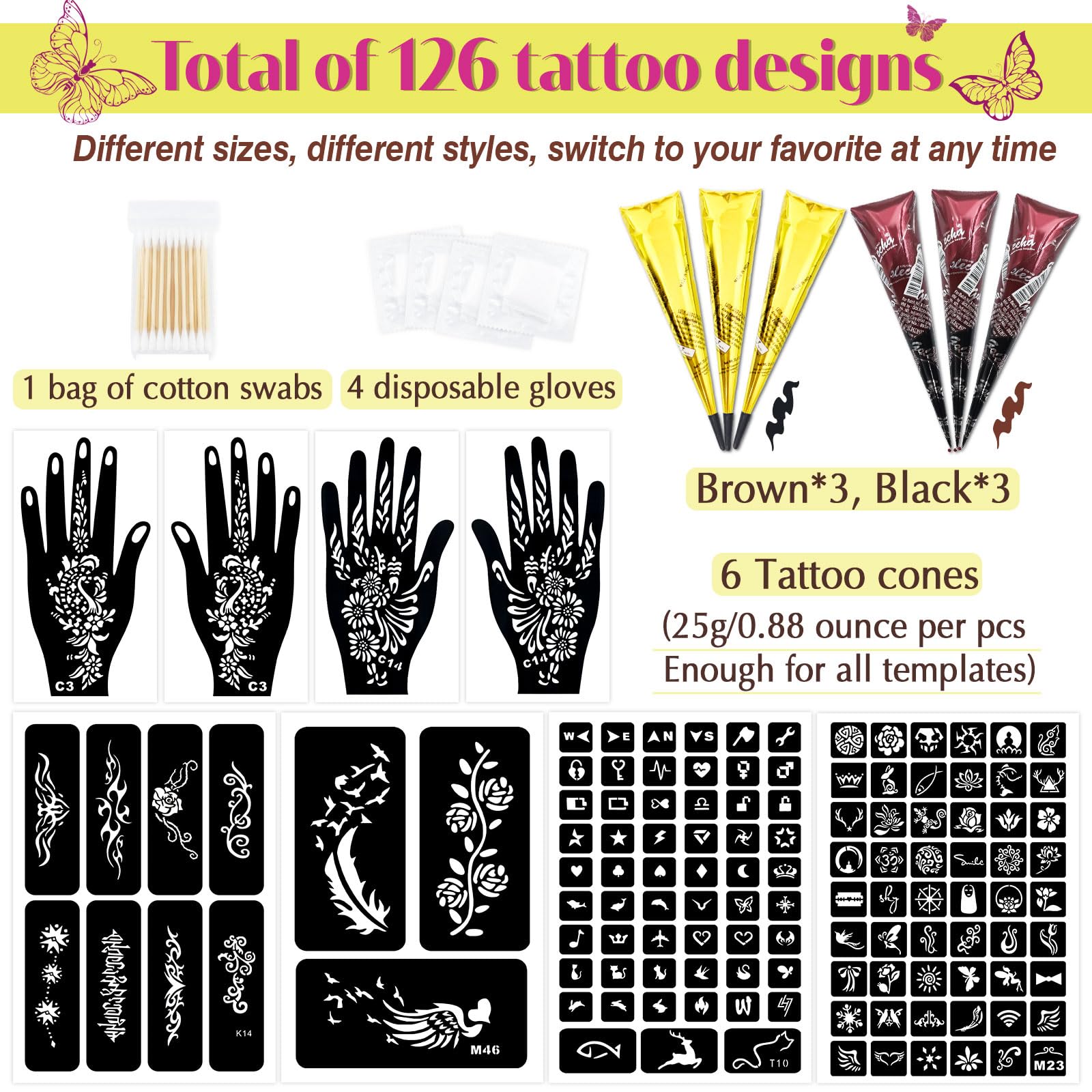 MuseLuxe gants-jetables: protection pratique lors de l’application des tatouages.