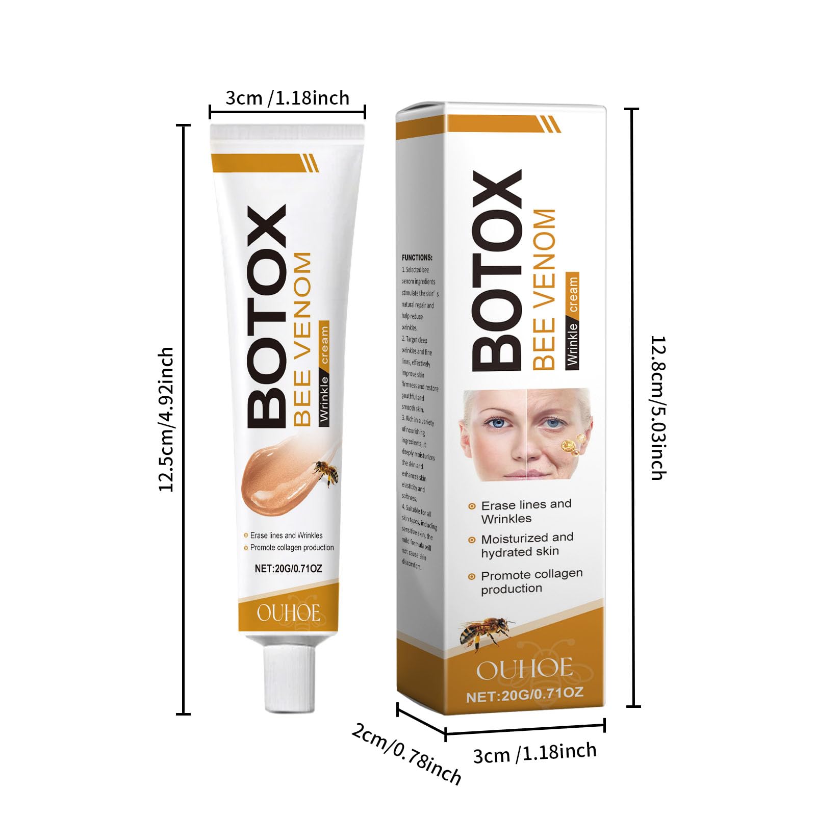 Crème Musellot venin d abeille apaisante pour peaux sensibles