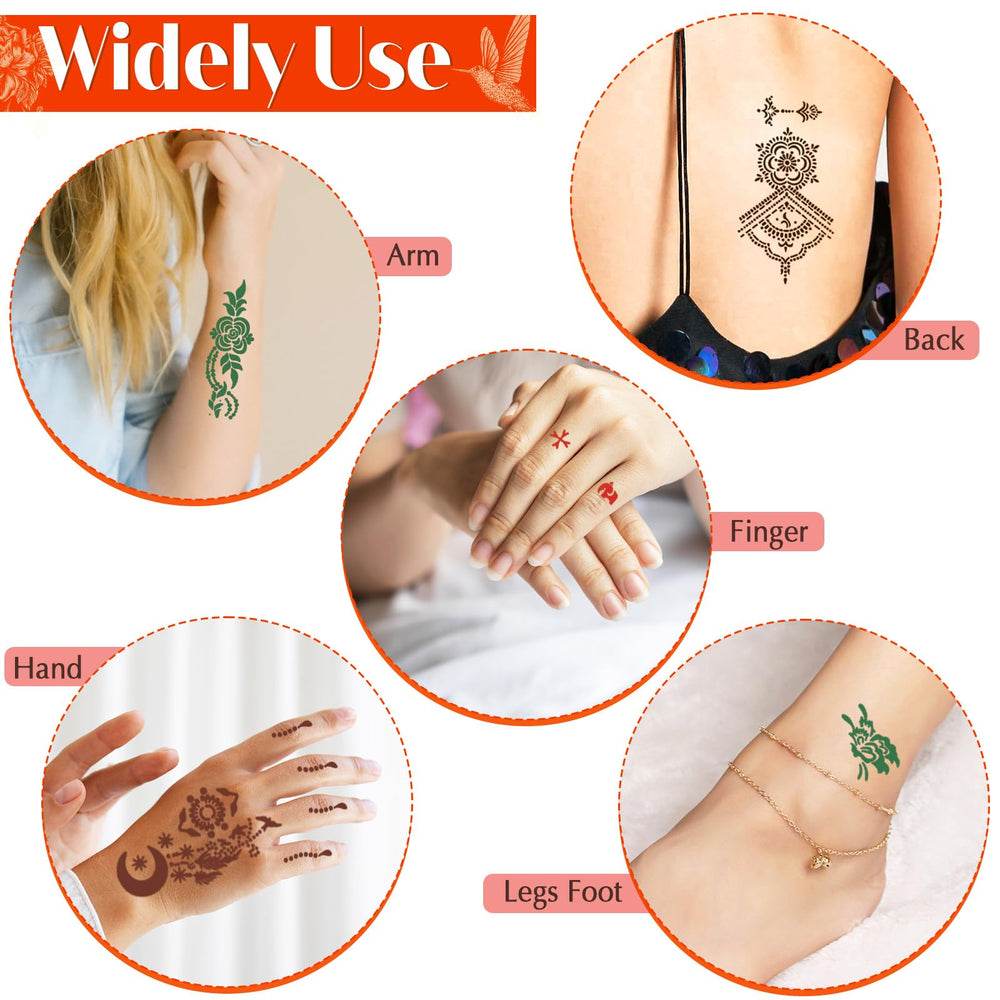 Encre MuseLuxe: 8 teintes en 4 couleurs pour créer divers motifs.