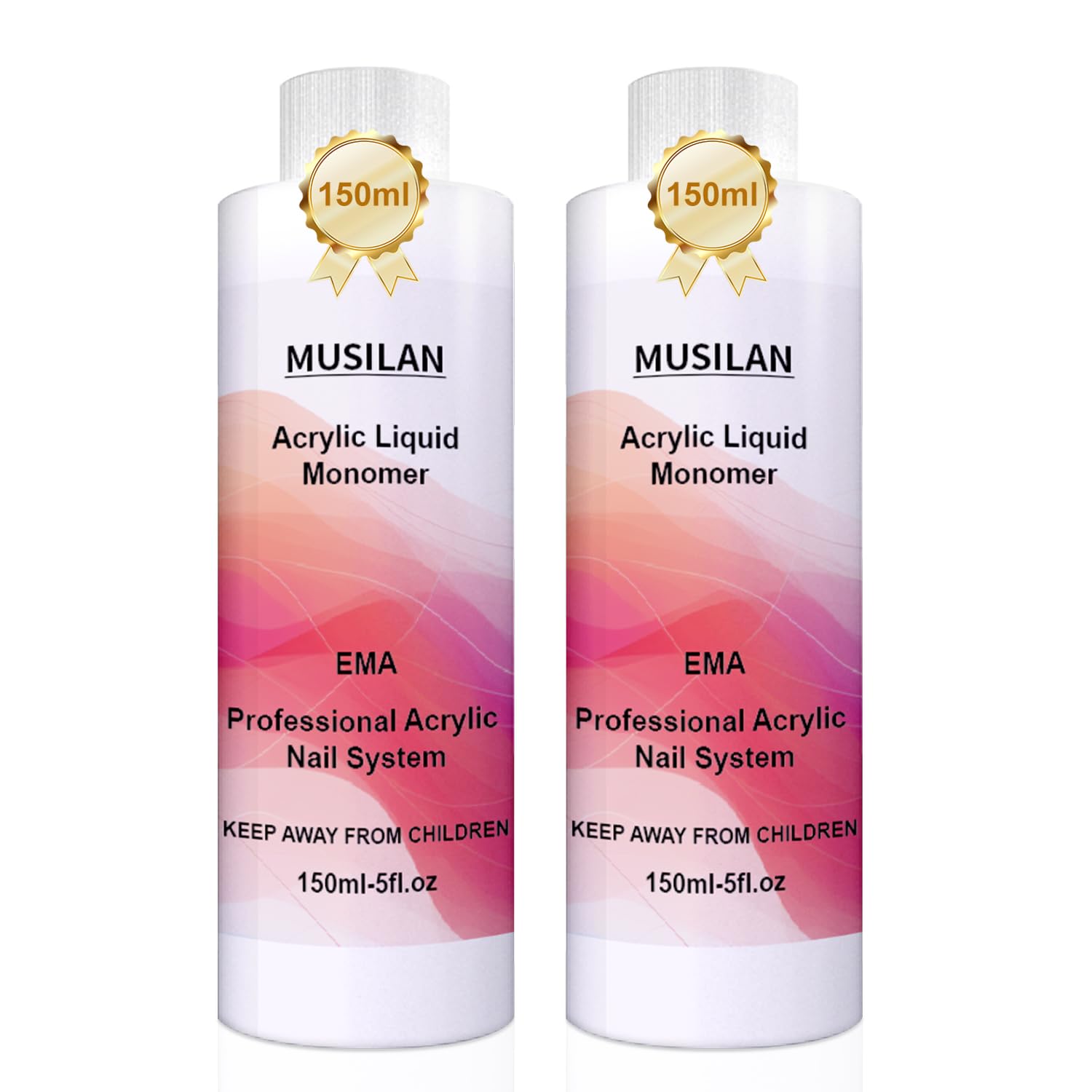 MUSILAN liquide acrylique 2x150ml – emballage prêt à l'emploi pour salon.