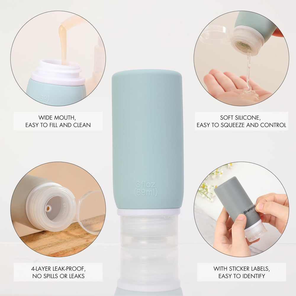 Muslish couvercles brosse dent en silicone, hygiène et organisation en voyage