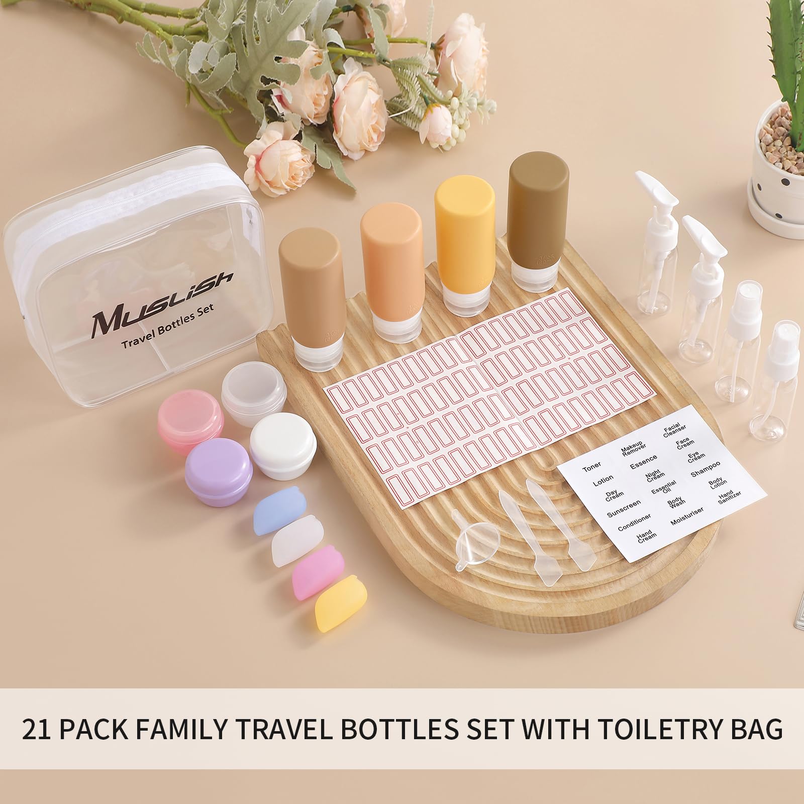 Muslish Sacoche Voyage: trousse pratique pour tout emporter avec confort.