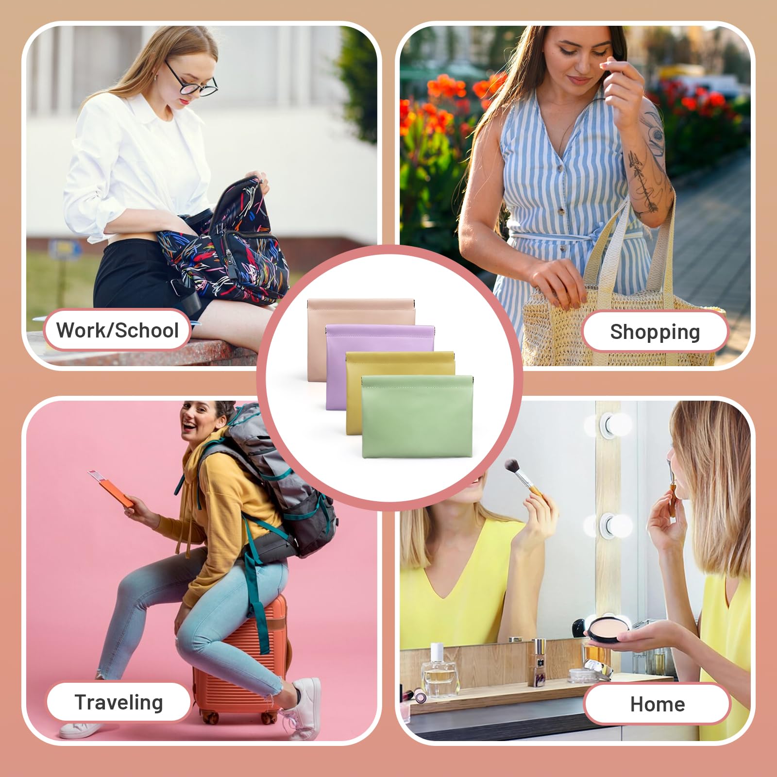 Taille S 4,7×4,7 pouces parfaite pour petits objets