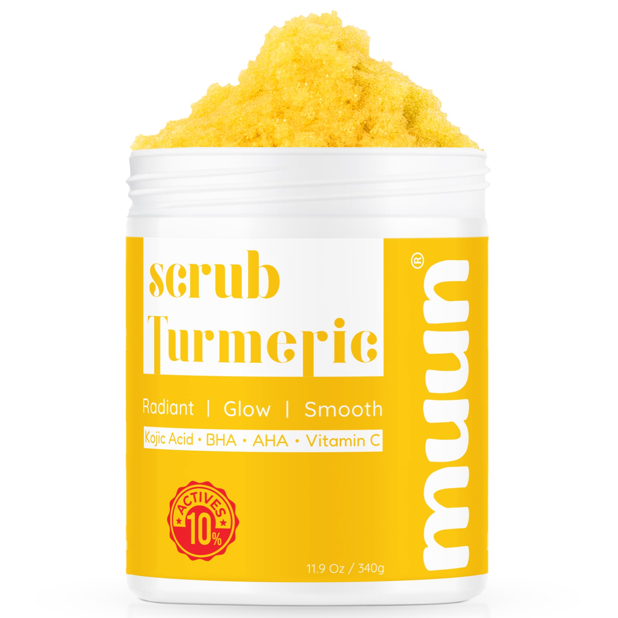Muun Gommage Curcuma Corps – formule végan sans parabènes et sulfates