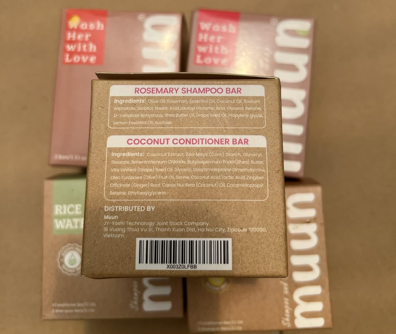Muun Rosemary Pack Voyage Mini – format compact idéal pour déplacements.