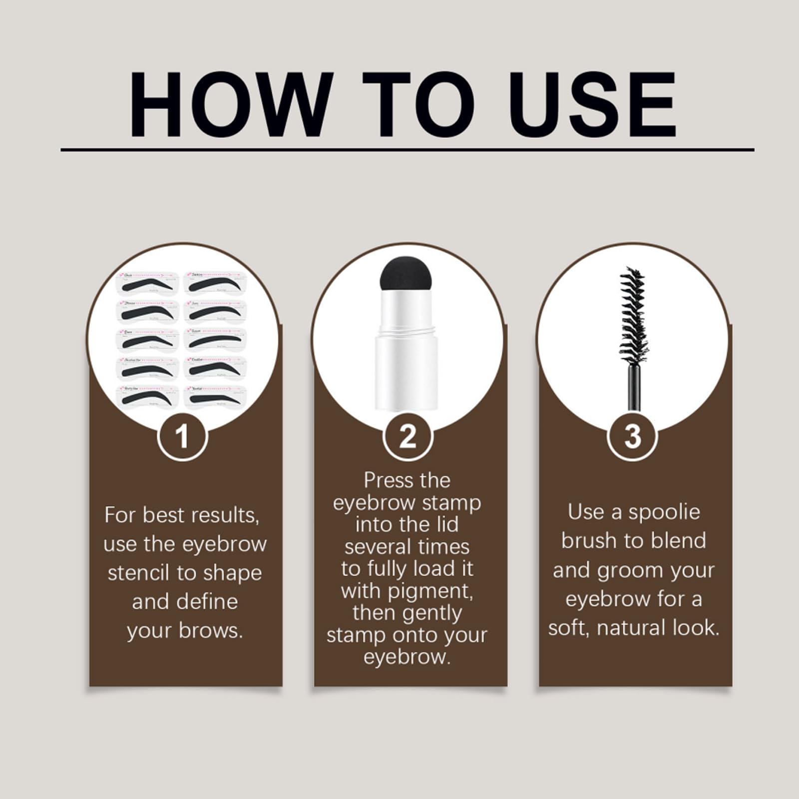 MVC kit-sourcils-complet: kit tout-en-un pour dessiner des sourcils équilibrés.