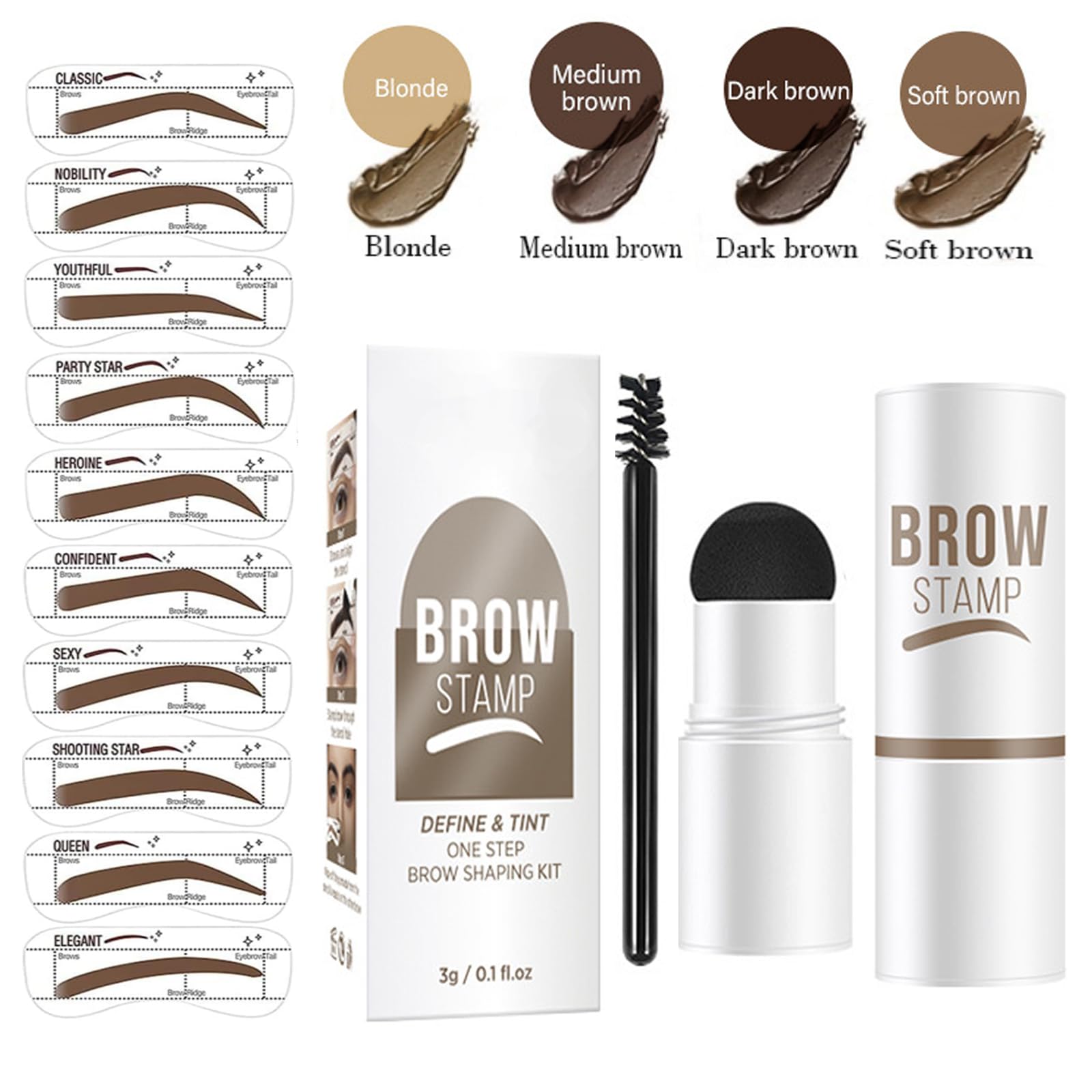MVC sourcils-symetrie-precise: contour des sourcils symétrique et précis.