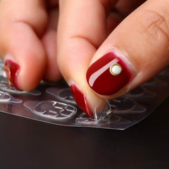 Mwellewm feuilles jelly adhésives, format compact idéal pour retouches.