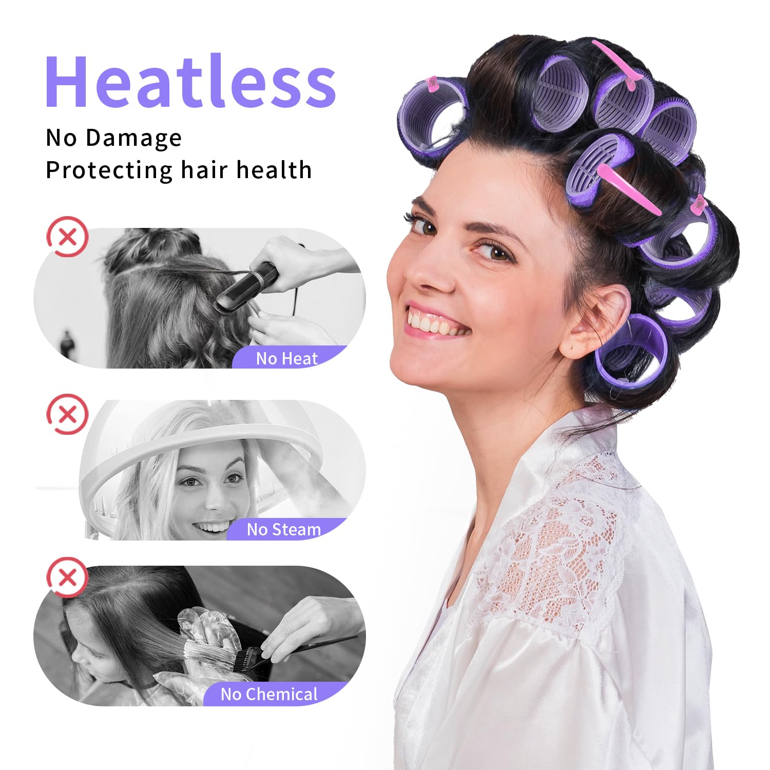 my novel things rouleaux velcro clips-inclus pour fixation rapide