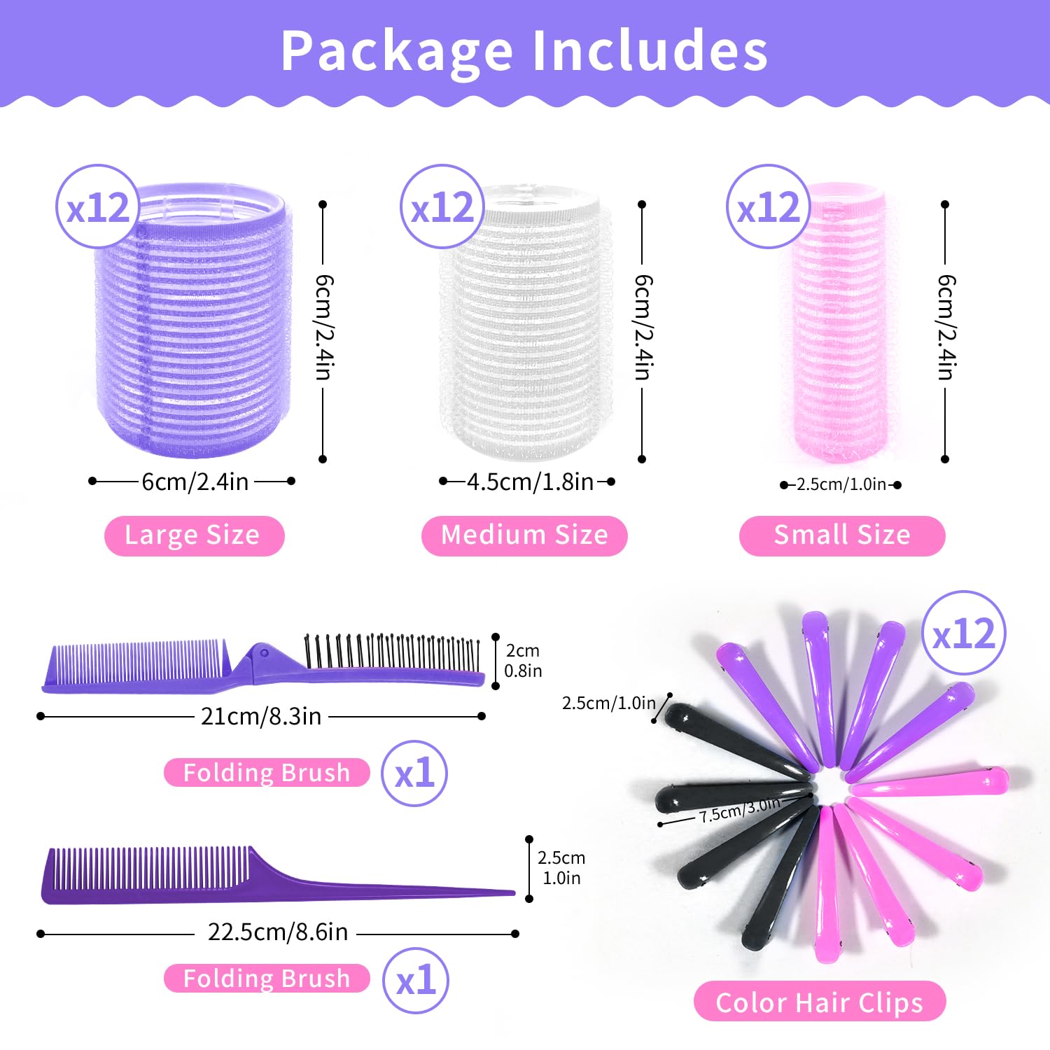 my novel things rouleaux velcro moyens pour boucles souples et naturelles