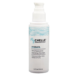 MyCHELLE acide hyaluronique – nettoyant visage texture crème-gel hydratante