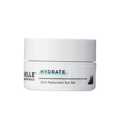 Application quotidienne autour des yeux avec MyChelle Gel Yeux Hyaluronique Ultra.