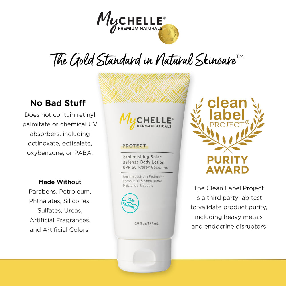 Application avant exposition pour protection efficace avec MyChelle.