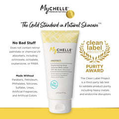 Application avant exposition pour protection efficace avec MyChelle.