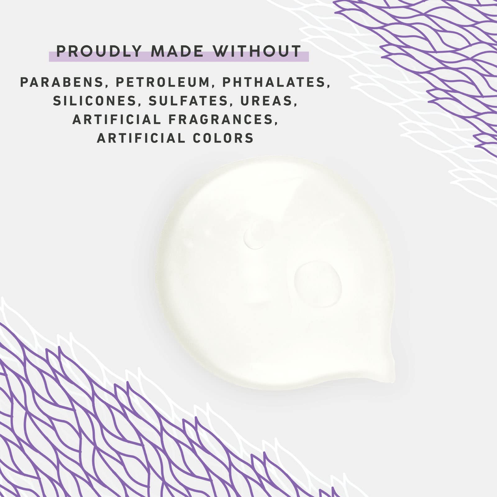 Ingrédients propres et sans cruauté envers les animaux du sérum Peptide+.