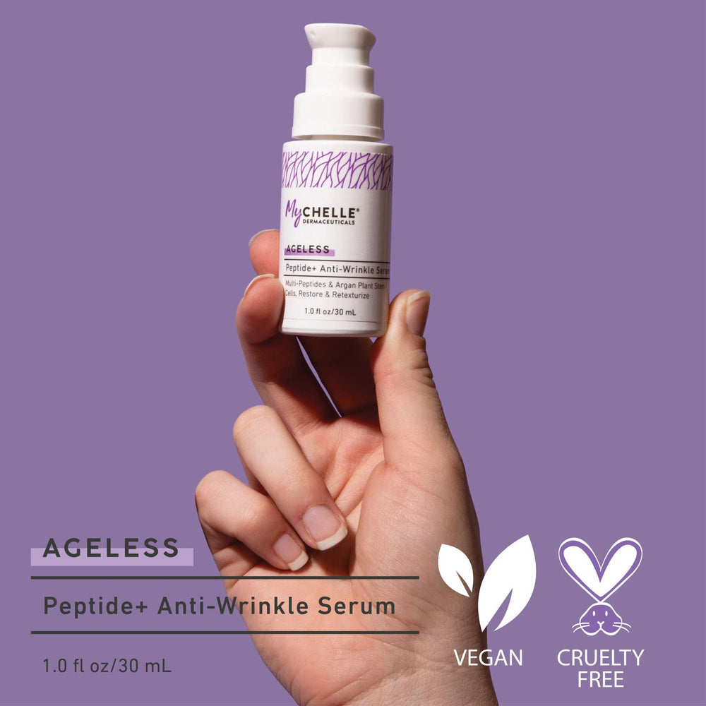 Texture soyeuse du sérum Peptide+ pour une routine quotidienne agréable.