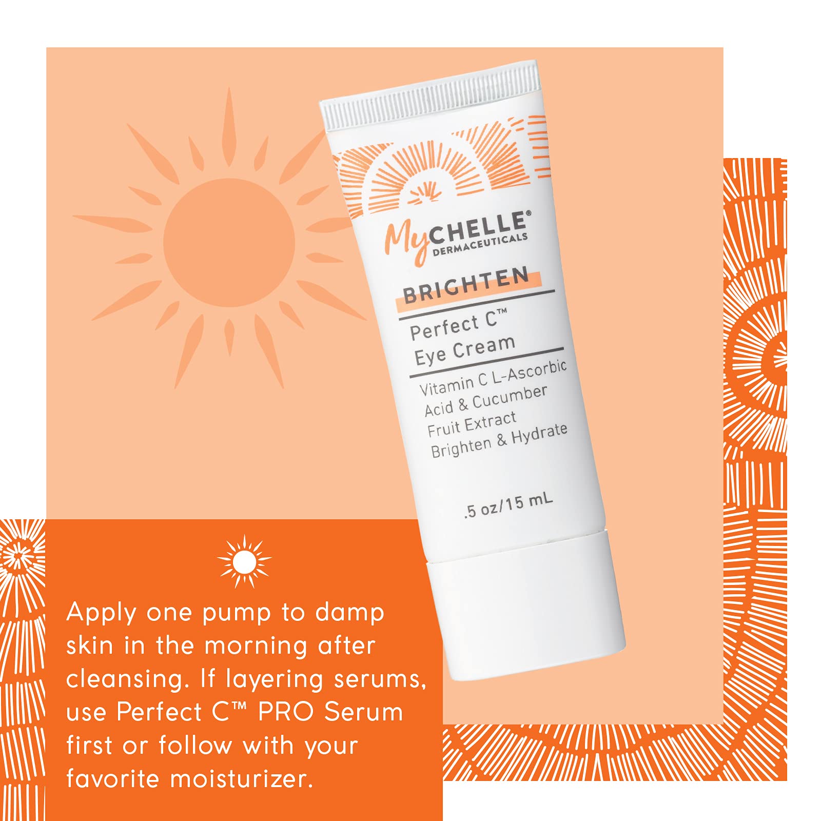 Emballage MyCHELLE Perfect C Eye Cream recyclable