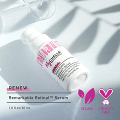Emballage recyclable du Sérum Rétinal Remarquable MyChelle, choix durable.