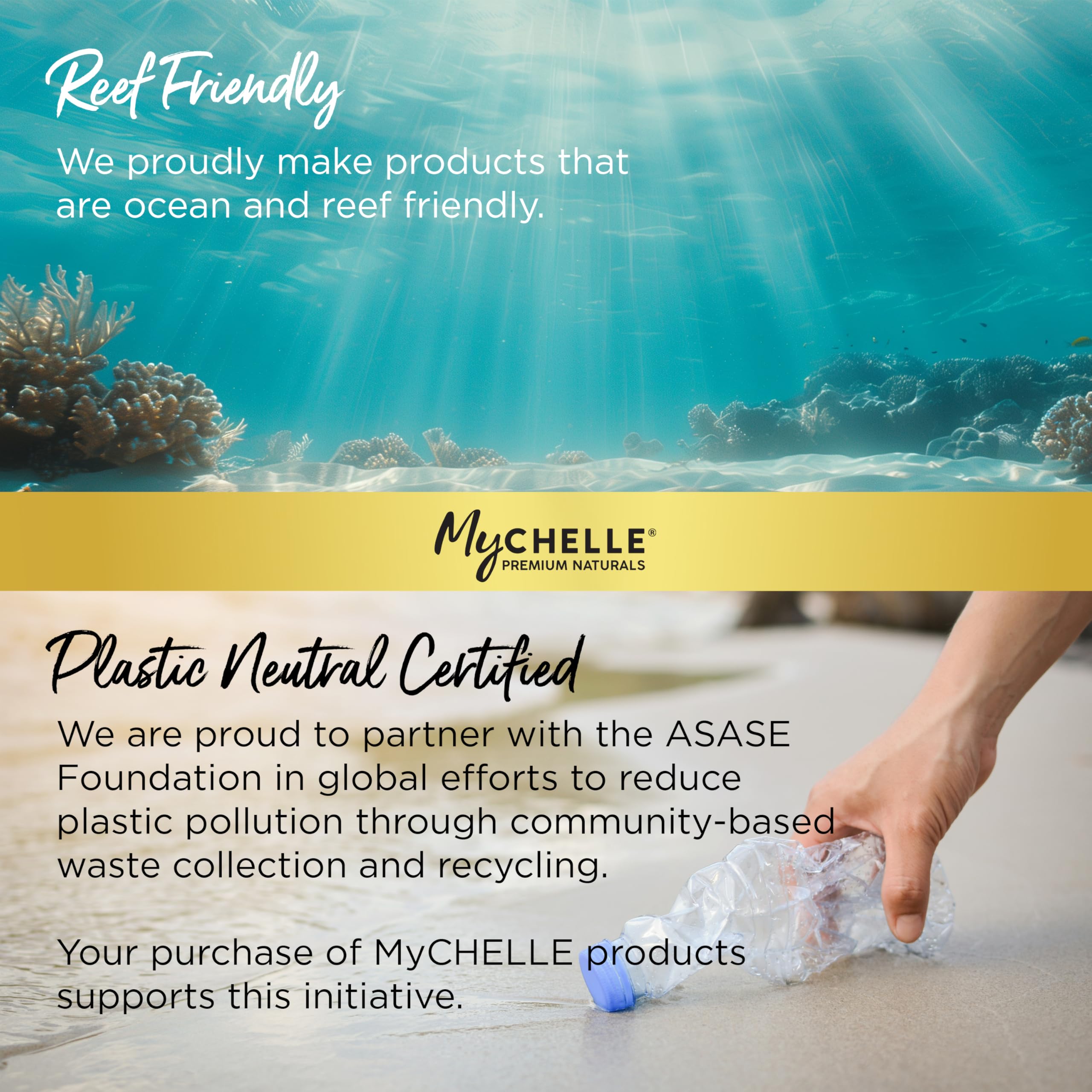 MyChelle Sun Shield Clear Spray shows 80 minute water resistance.