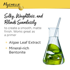 MyChelle Sun Shield Liquid SPF 30 – teinte medium-dark pour un teint homogène.