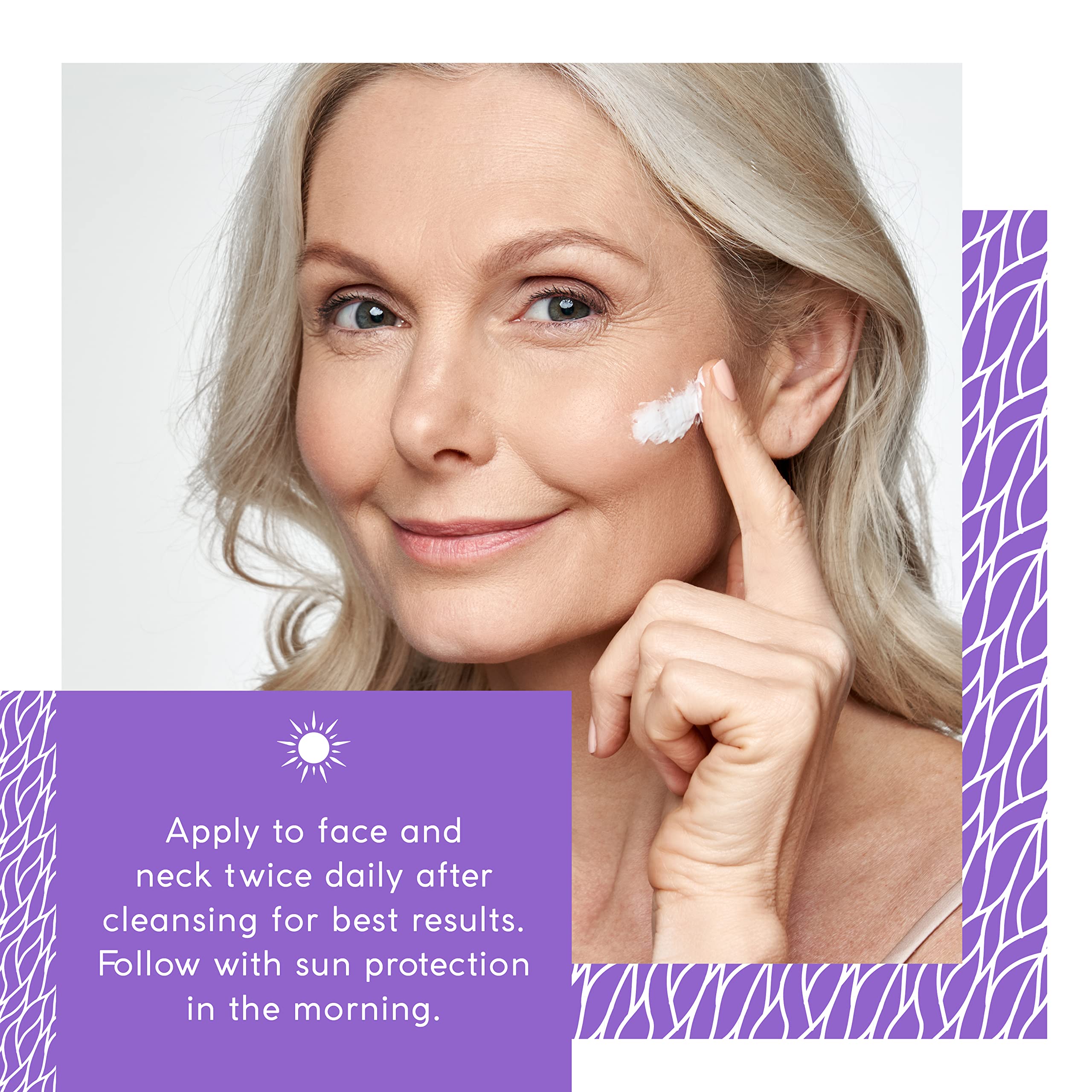 MyCHELLE Supreme Polypeptide Crème – logo végane et non testé sur les animaux.