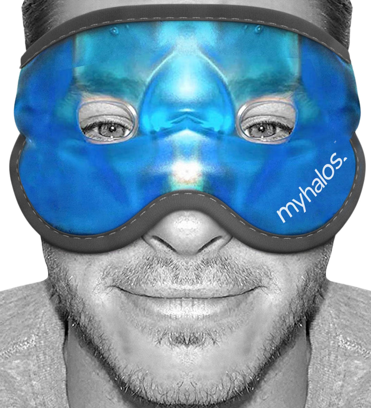 Masque yeux gel myhalos pour un rafraîchissement apaisant des poches et cernes.