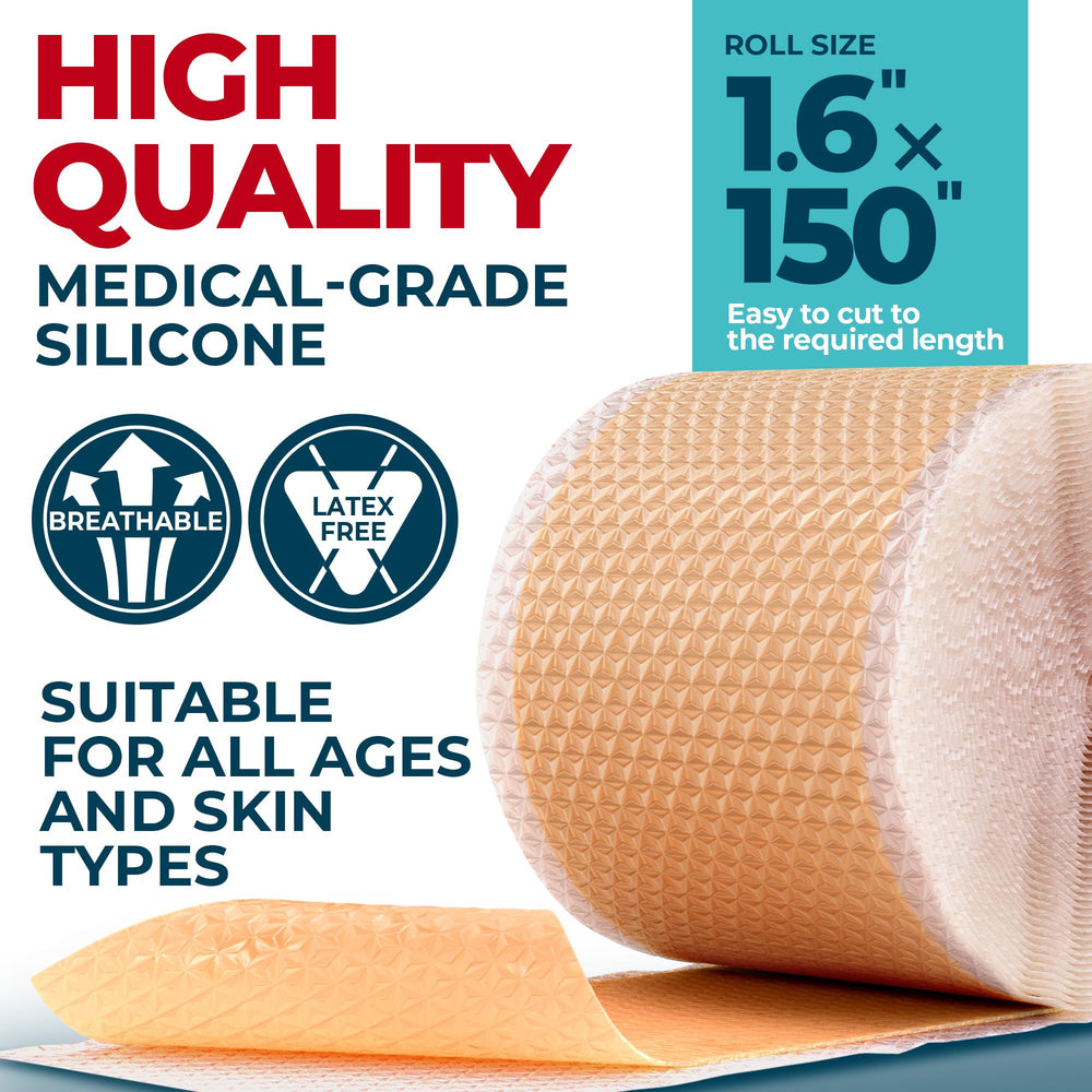 MYHELP découpe sur mesure silicone cicatrice, ajustement précis