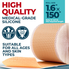 MYHELP découpe sur mesure silicone cicatrice, ajustement précis