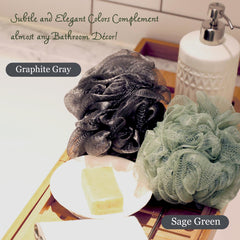 myHomeBody éponge charbon actif graphite pour purification légère.