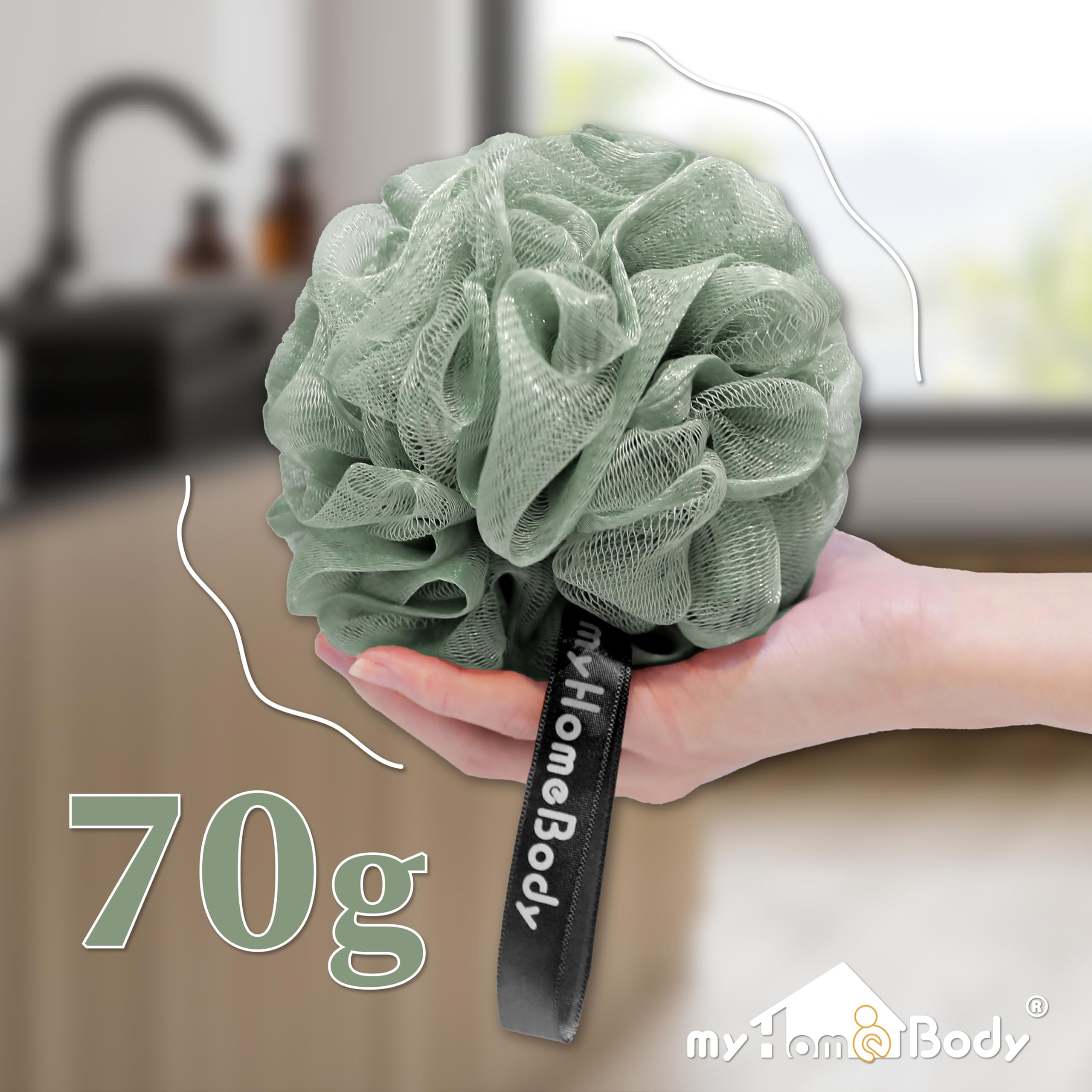myHomeBody texture luxueuse et exfoliation douce au quotidien.