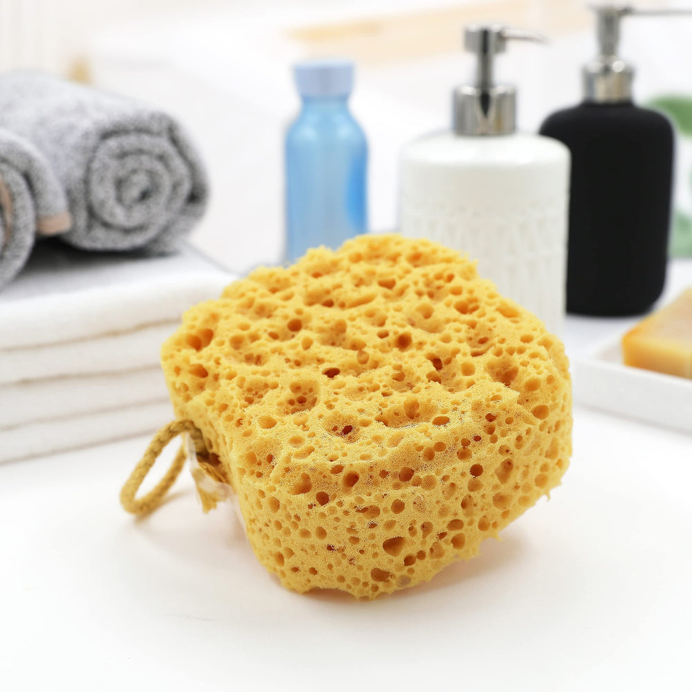 myHomeBody pack de 3 éponge-bain-mousse de qualité