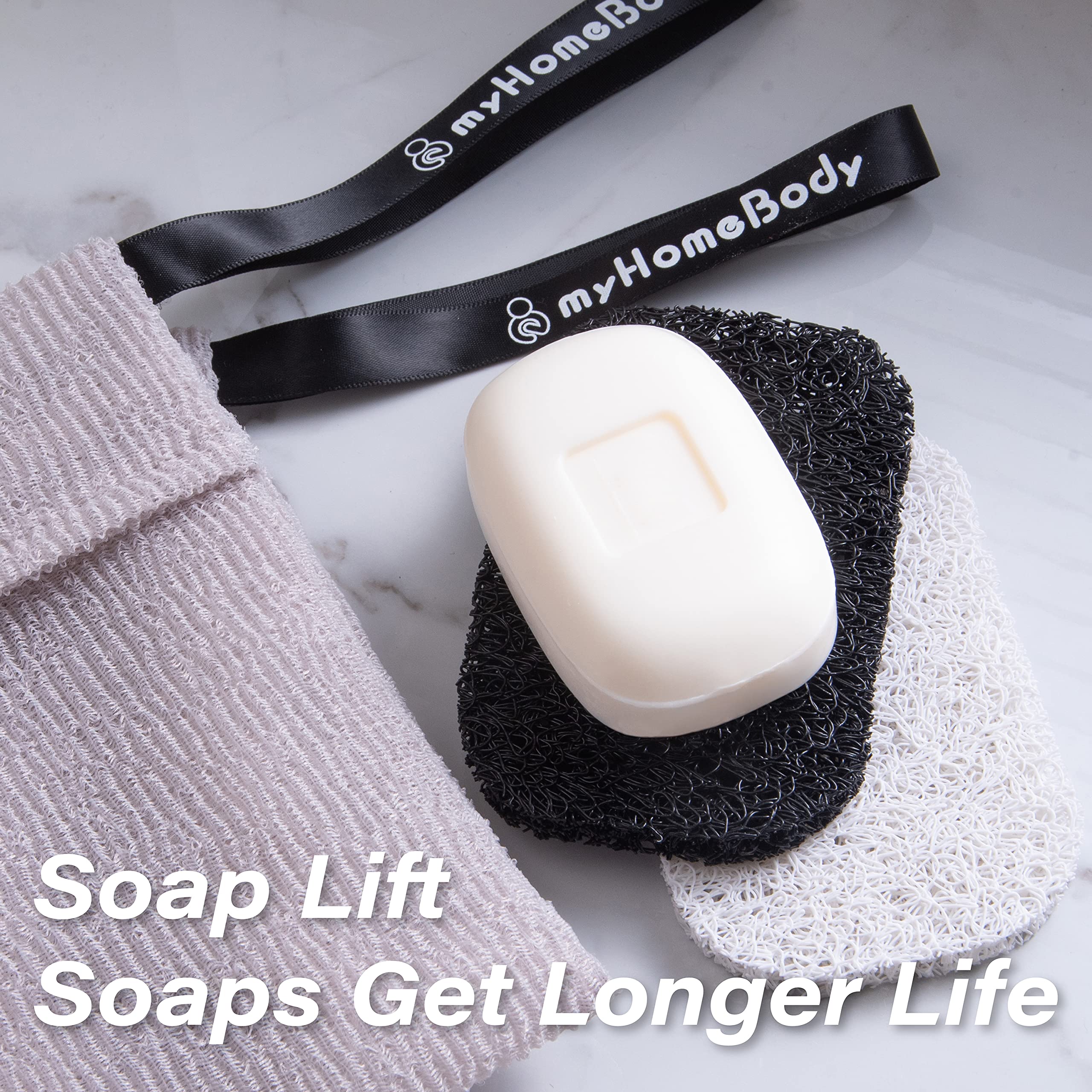 Sac de rangement savon myHomeBody, pratique et sec entre les usages